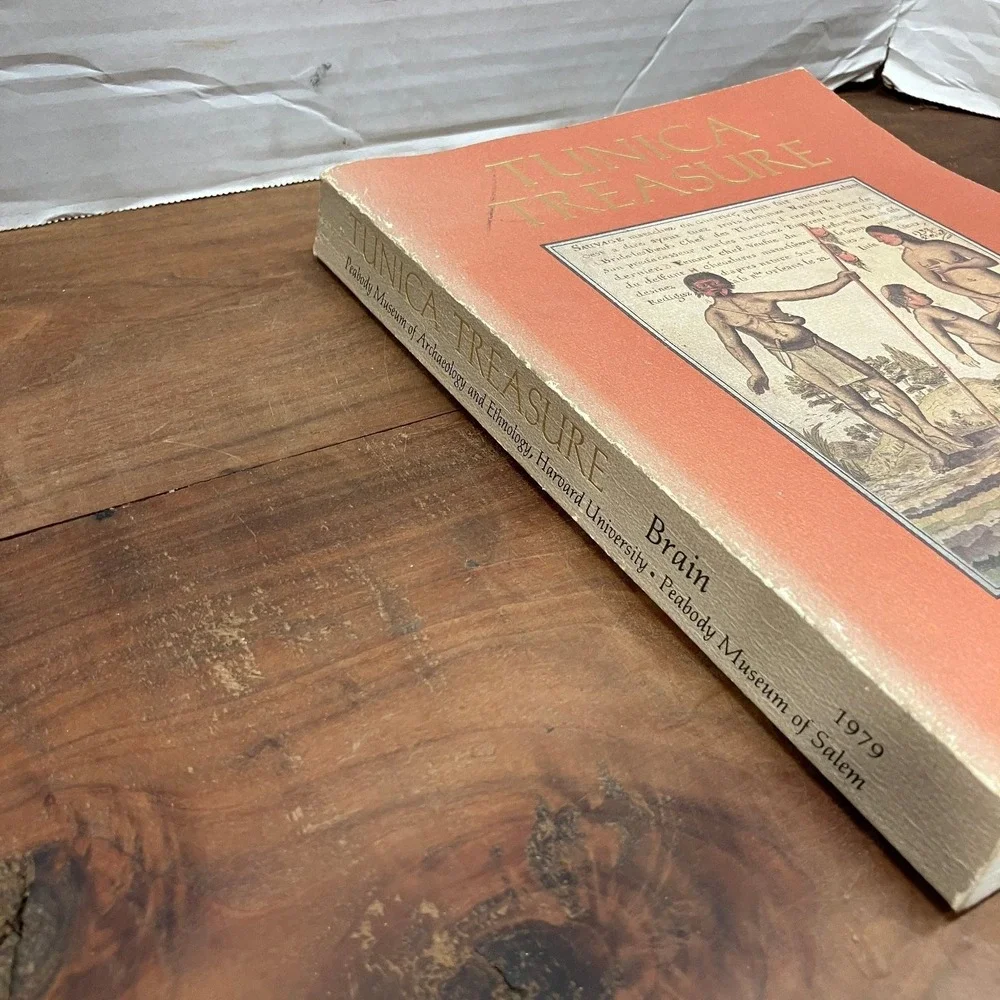 Tunica Treasure Jeffrey P. Brain 1979 Archaeology Harvard Museum Vol 71 PB